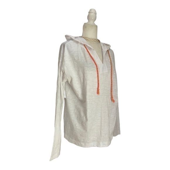 Lisa Todd Joy Ride Hoodie white Neon braided Hoodie String - Picture 3 of 11